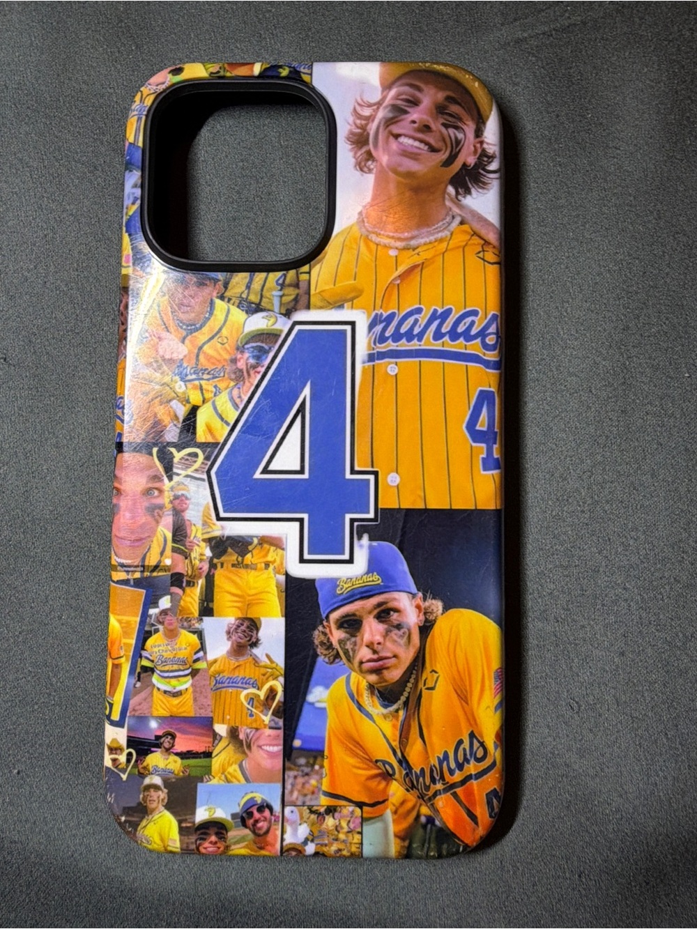 Savannah Bananas #4 iPhone 16 Pro Max Baseball Phone Case